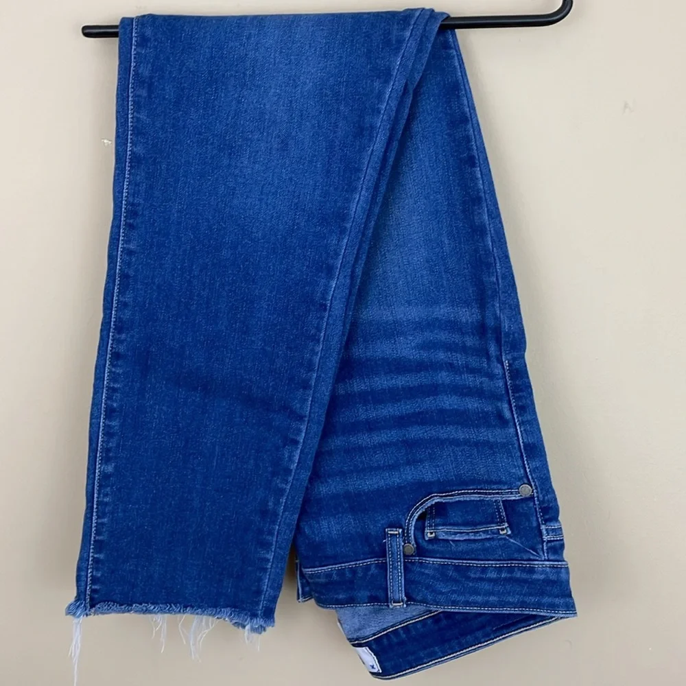 PAIGE jeans Kylie Crop raw hem ankle jeans 30